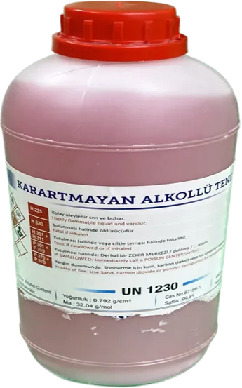 [EM0011] UN 1230 KARARMAYAN TENEKER