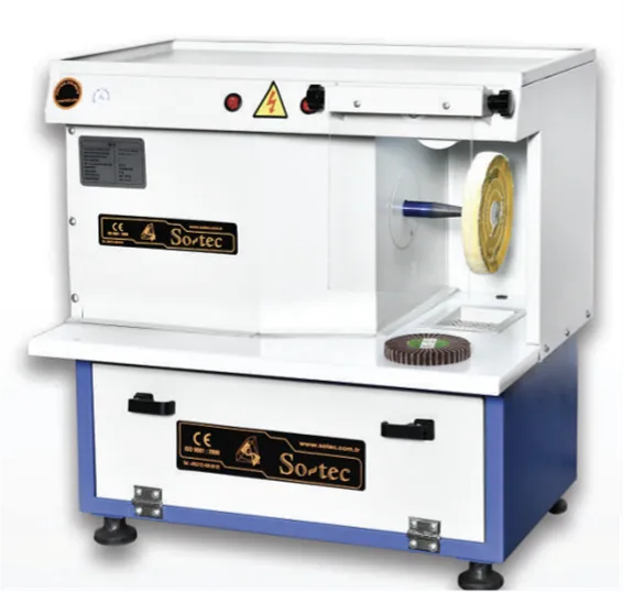 [PM0021] UN-6 TEZGAH ÜSTÜ TEKLİ CİLA MAKİNASI