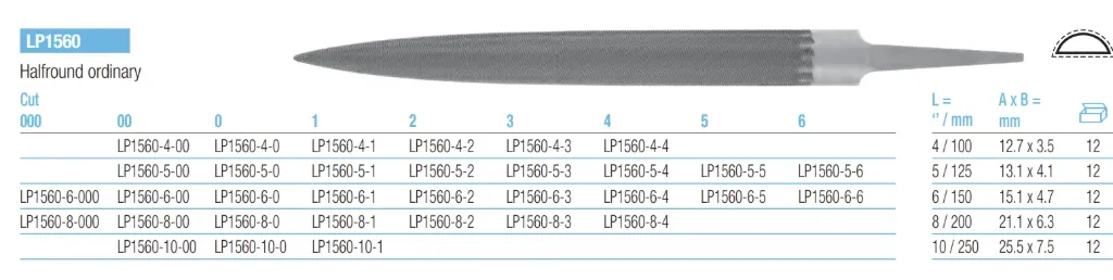 [VLE0025] VALLORBE EGE LP 1560 GENIS BALIK SIRT 6" NO:1