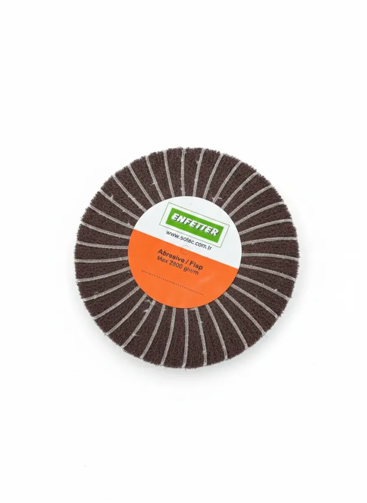 [TFS0002] ENFETTER AŞINDIRICILI KAHVERENGİ SKOÇ (15MM) MOTOR BROSELİ ZIMPARA