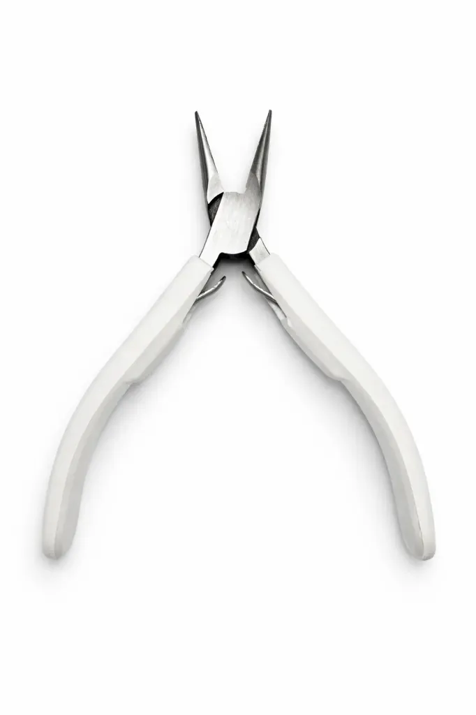 [INT0032] ENFETTER 120MM YARIM YUVARLAK DİŞLİ PENSE BEYAZ (PL51252)