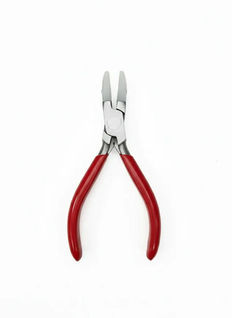 [EK0044] 130 MM İKİ UCU OVAL PLASTİKLİ PENSE