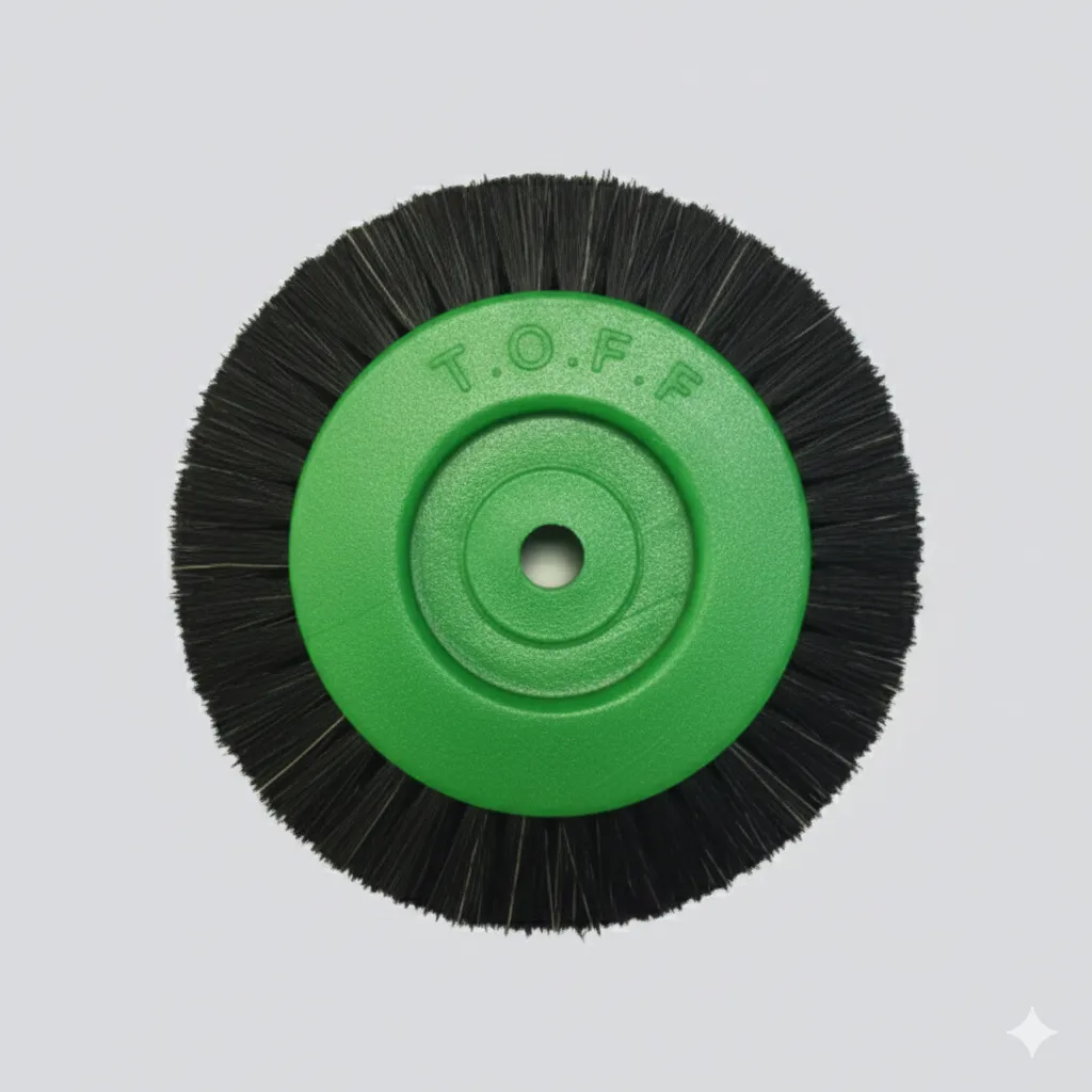 [TF00018] 2 sıra Yeşil Kıl Fırça